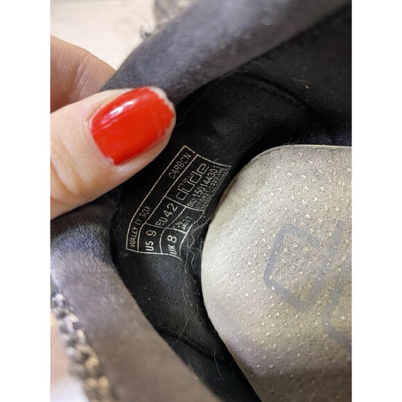 HEY DUDE WALLY WOVEN CARBON 110394300 SIZE 9 CASUAL SHOE MEN'S - Picture 6 of 7